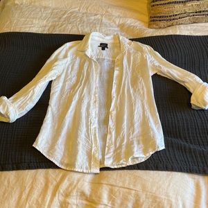 J Crew linen shirt
